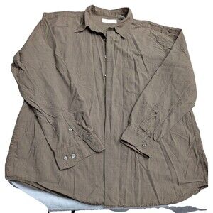 Fieldmaster Mens Long Sleeve Button Up Shirt L